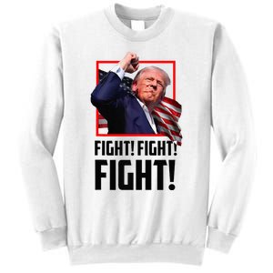 Trump Fight 2024 Trump Shot Fight Trump 2024 Sweatshirt