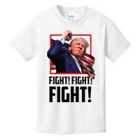 Trump Fight 2024 Trump Shot Fight Trump 2024 Kids T-Shirt