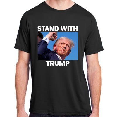 Trump Fight 2024 Trump Shot Fight Trump 2024 Adult ChromaSoft Performance T-Shirt