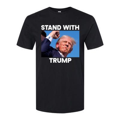 Trump Fight 2024 Trump Shot Fight Trump 2024 Softstyle CVC T-Shirt