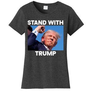 Trump Fight 2024 Trump Shot Fight Trump 2024 Women's T-Shirt