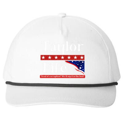 Taylor Fife 2024 Snapback Five-Panel Rope Hat