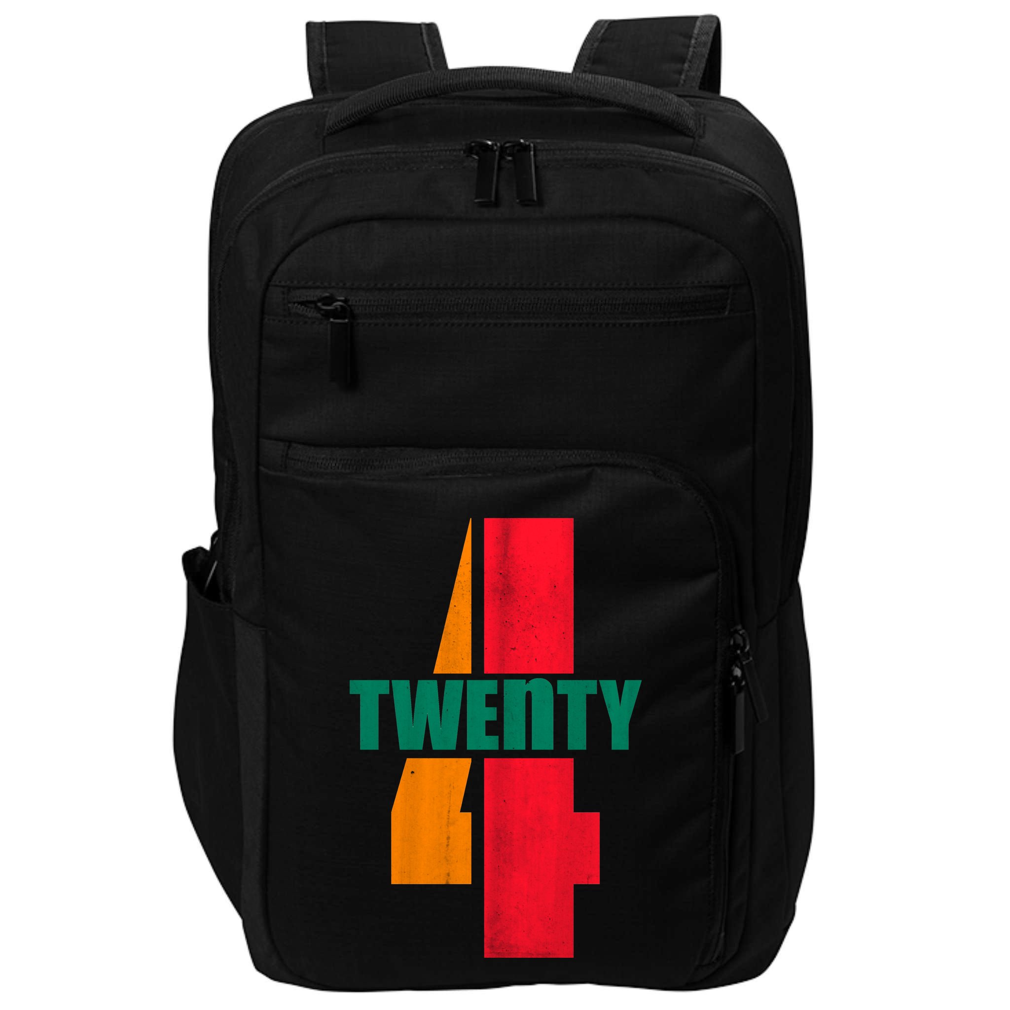 Twenty Four 24 Spoof Birthday Logo Impact Tech Backpack