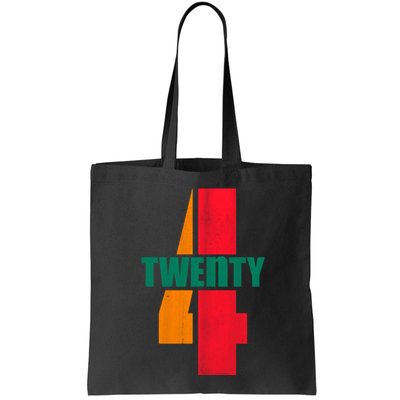 Twenty Four 24 Spoof Birthday Logo Bag