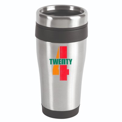 Twenty Four 24 Spoof Birthday Logo 16oz Travel Tumbler