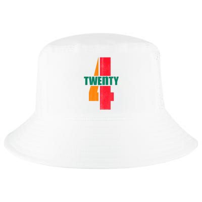 Twenty Four 24 Spoof Birthday Logo Cool Comfort Performance Bucket Hat