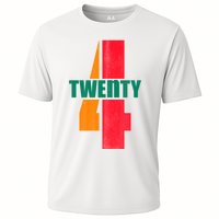 Twenty Four 24 Spoof Birthday Logo Cooling Performance Crew T-Shirt