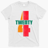 Twenty Four 24 Spoof Birthday Logo T-Shirt