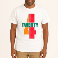Twenty Four 24 Spoof Birthday Logo Tall T-Shirt