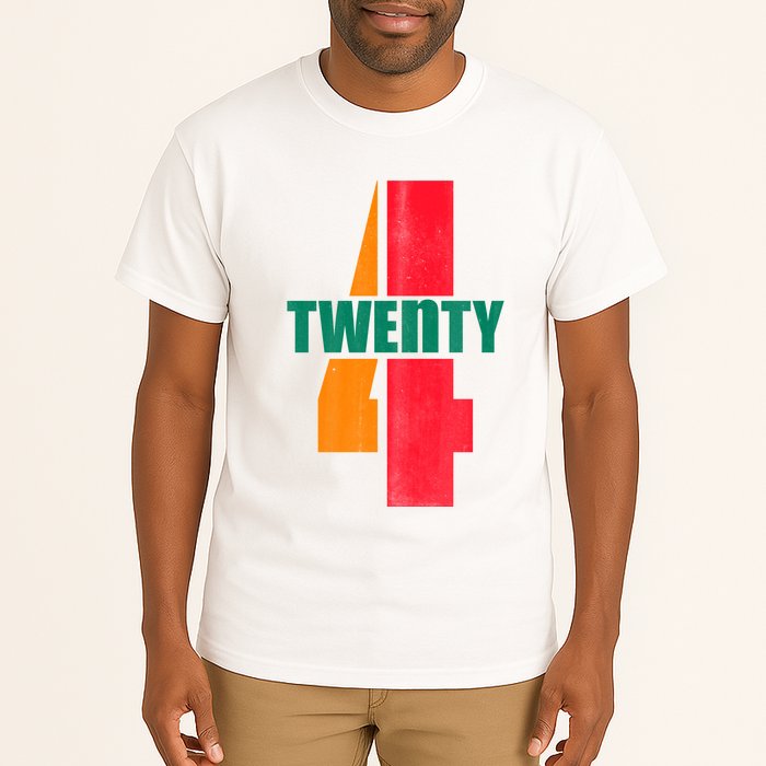 Twenty Four 24 Spoof Birthday Logo Tall T-Shirt