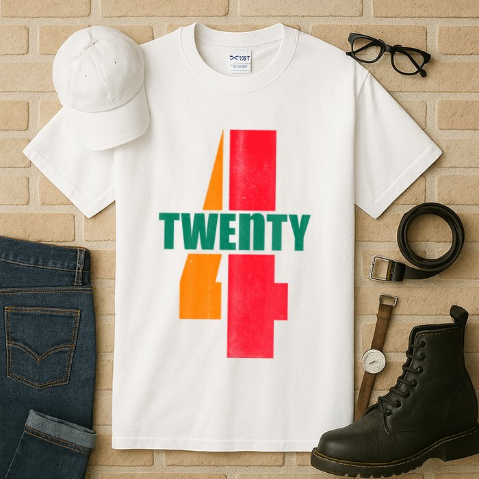 Twenty Four 24 Spoof Birthday Logo Tall T-Shirt