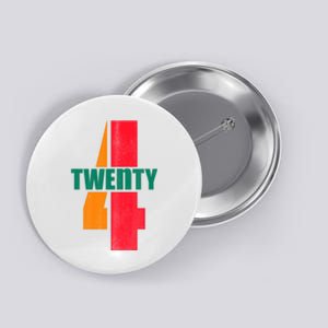 Twenty Four 24 Spoof Birthday Logo Button