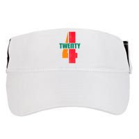 Twenty Four 24 Spoof Birthday Logo Adult Drive Performance Visor