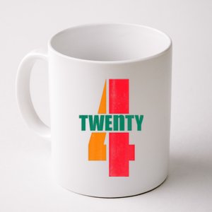 Twenty Four 24 Spoof Birthday Logo Coffee Mug