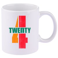 Twenty Four 24 Spoof Birthday Logo 11oz C Handle Ceramic Mug