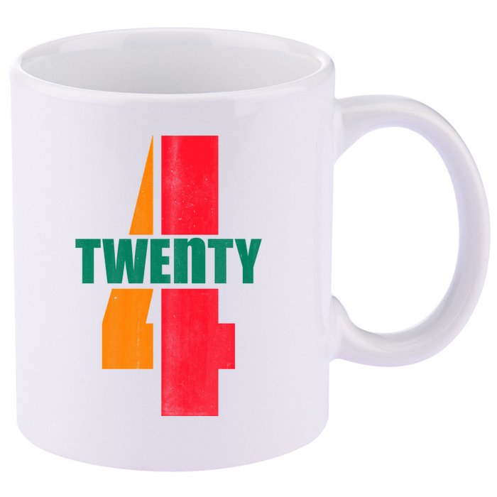 Twenty Four 24 Spoof Birthday Logo 11oz C Handle Ceramic Mug