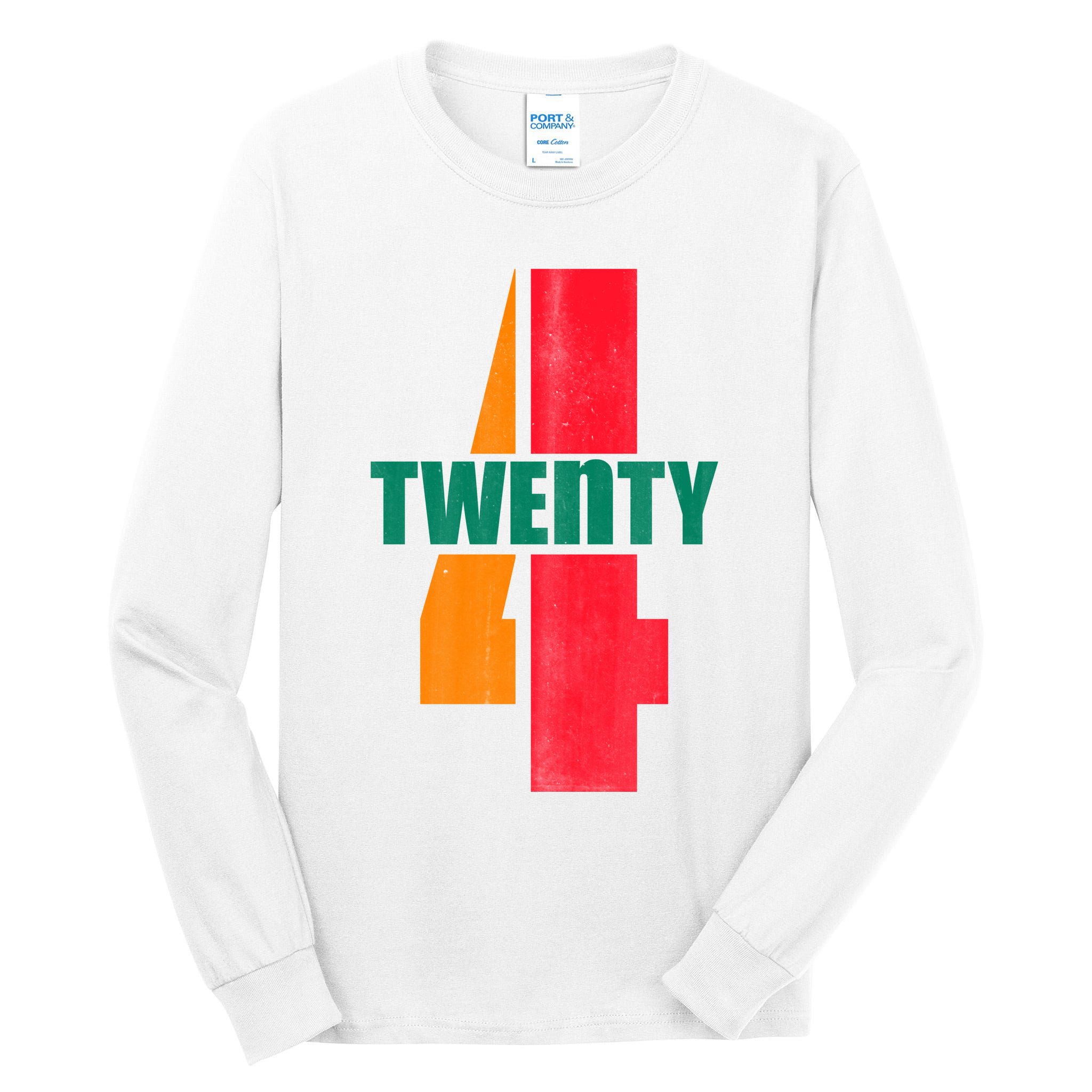 Twenty Four 24 Spoof Birthday Logo Tall Long Sleeve T-Shirt