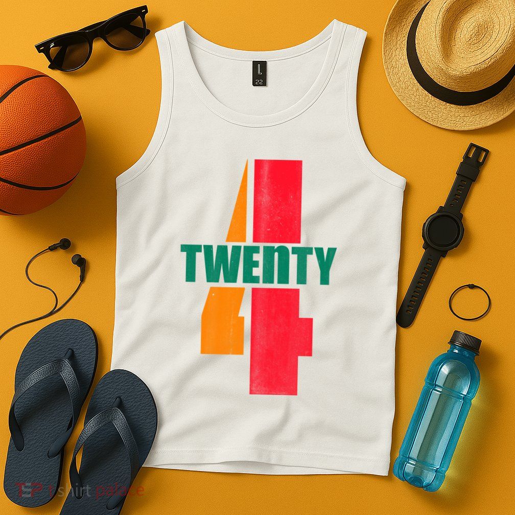 Twenty Four 24 Spoof Birthday Logo Tank Top