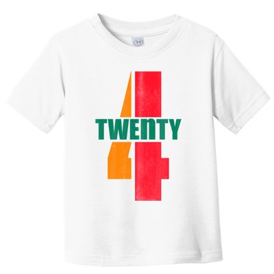 Twenty Four 24 Spoof Birthday Logo Toddler T-Shirt