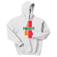 Twenty Four 24 Spoof Birthday Logo Kids Hoodie