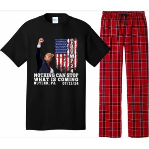 Trump Fight 2024 Butler Pennsylvania Assasination Attempt Pajama Set