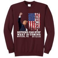 Trump Fight 2024 Butler Pennsylvania Assasination Attempt Tall Sweatshirt