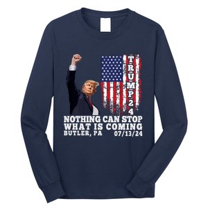 Trump Fight 2024 Butler Pennsylvania Assasination Attempt Long Sleeve Shirt