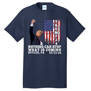 Trump Fight 2024 Butler Pennsylvania Assasination Attempt Tall T-Shirt