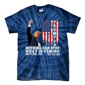 Trump Fight 2024 Butler Pennsylvania Assasination Attempt Tie-Dye T-Shirt