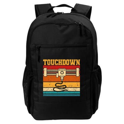 Touchdown Funny 3d Printing Retro 3d Printer Daily Commute Backpack