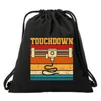 Touchdown Funny 3d Printing Retro 3d Printer Drawstring Bag