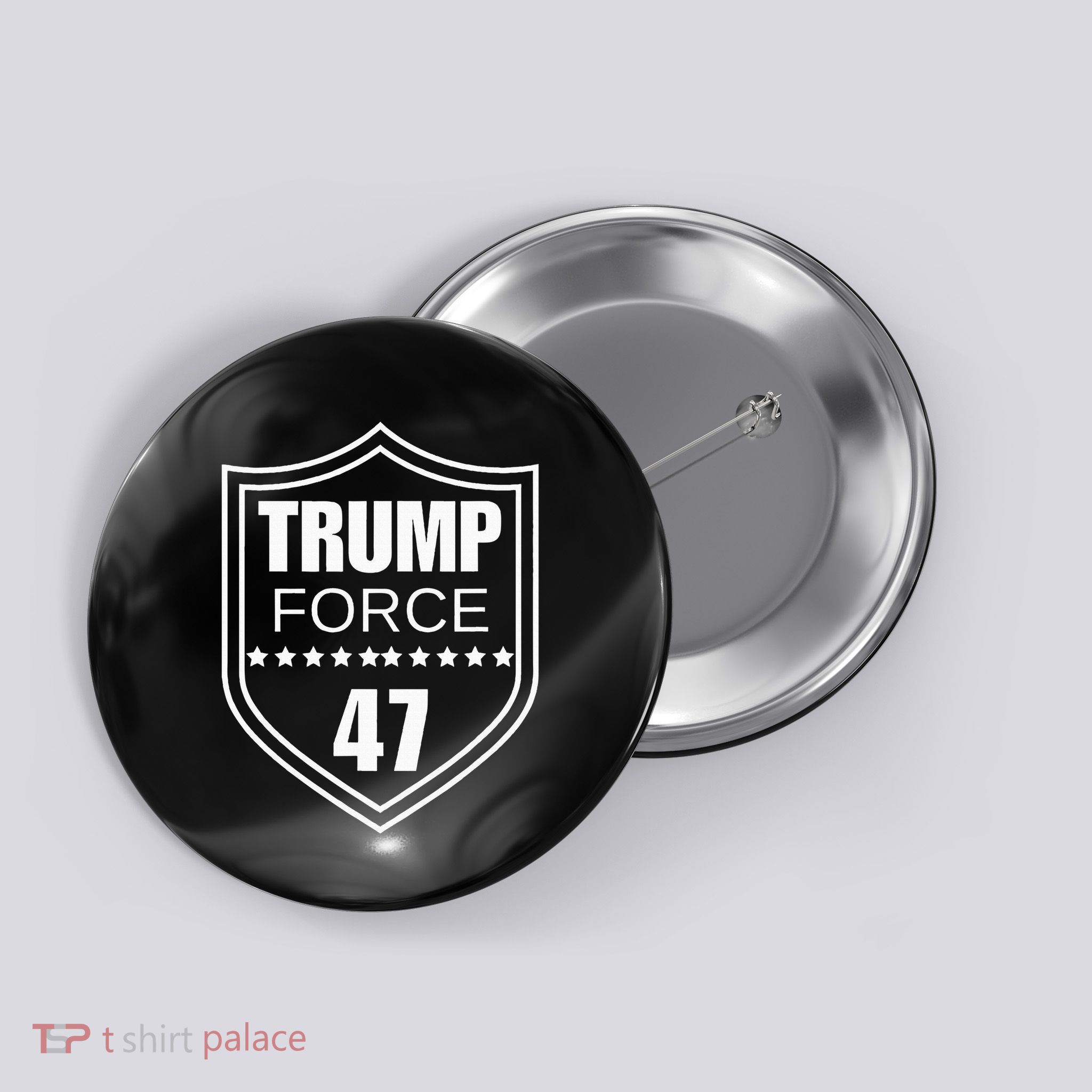 Trump Force 47 Ultra Maga More Than Ever Never Surrender Usa Button