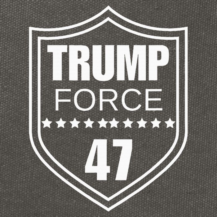 Trump Force 47 Ultra Maga More Than Ever Never Surrender Usa Cotton Canvas Backpack