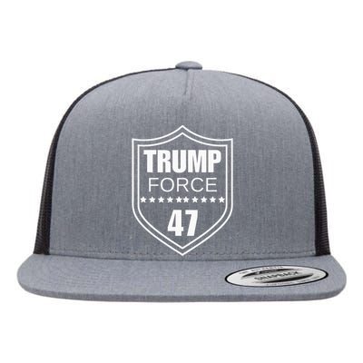 Trump Force 47 Ultra Maga More Than Ever Never Surrender Usa Flat Bill Trucker Hat