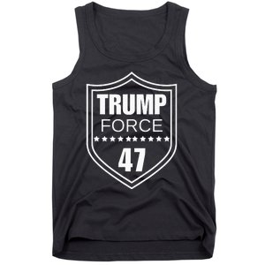 Trump Force 47 Ultra Maga More Than Ever Never Surrender Usa Tank Top