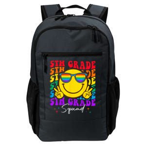 Team Fifth 5th Grade Squad Teacher Boy Girls Back To School Daily Commute Backpack