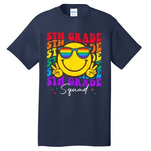 Team Fifth 5th Grade Squad Teacher Boy Girls Back To School Tall T-Shirt