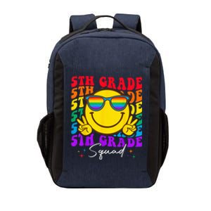 Team Fifth 5th Grade Squad Teacher Boy Girls Back To School Vector Backpack