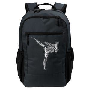 Taekwondo Fighter 5 Tenets Of TKD Martial Arts Daily Commute Backpack