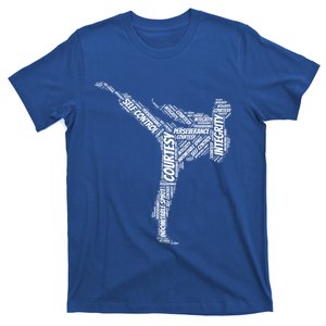 Taekwondo Fighter 5 Tenets Of Tkd Martial Arts Gift T-Shirt