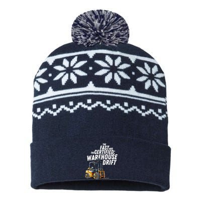 The Fast And The Certified Warehouse Drift USA-Made Snowflake Beanie