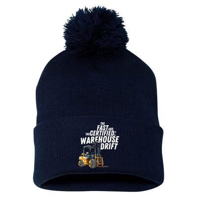 The Fast And The Certified Warehouse Drift Pom Pom 12in Knit Beanie