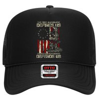 The First Amendment Defines Us American Flag Hat