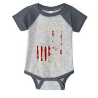The First Amendment Defines Us American Flag Infant Baby Jersey Bodysuit