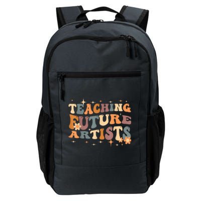 Teaching Future Artists Retro Teacher Students Daily Commute Backpack