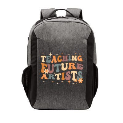 Teaching Future Artists Retro Teacher Students Vector Backpack