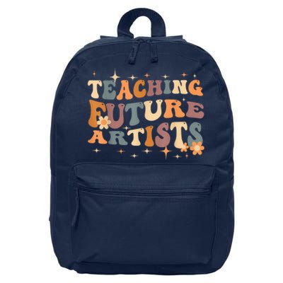 Teaching Future Artists Retro Teacher Students 16 in Basic Backpack