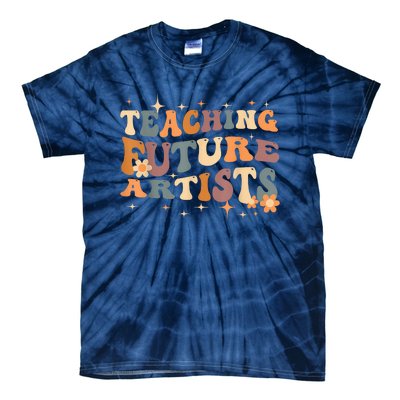 Teaching Future Artists Retro Teacher Students Tie-Dye T-Shirt