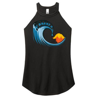 Tidal Force Anti Trump KamalaS Impact Women's Perfect Tri Rocker Tank