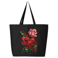 Tiger Flower Art 25L Jumbo Tote